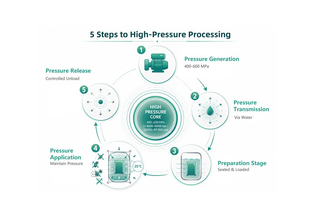 5 Steps to High-Pressure Processing