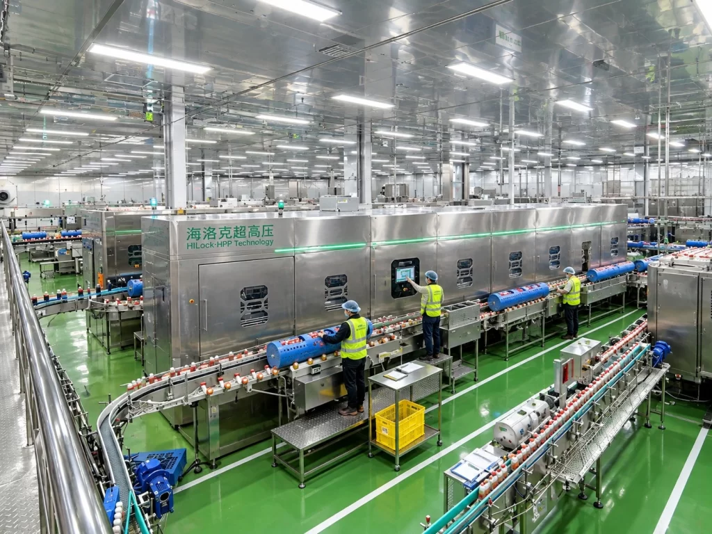 HPP ultra-high-pressure cold sterilisation technology for the Juice Industry